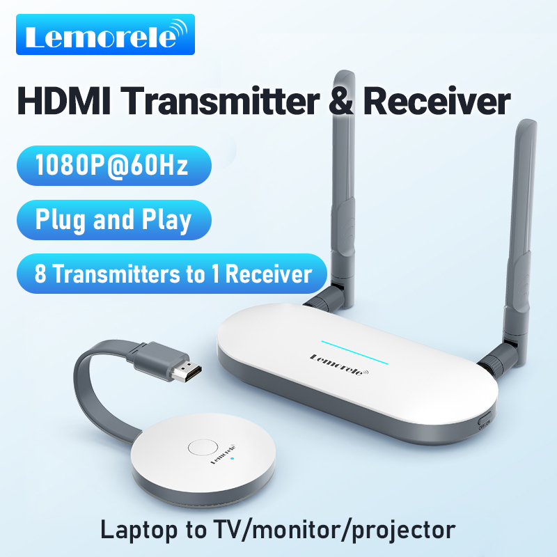 Lemorele Wireless HDMI Video T – обзор и цена Hdmi Vga Adapter