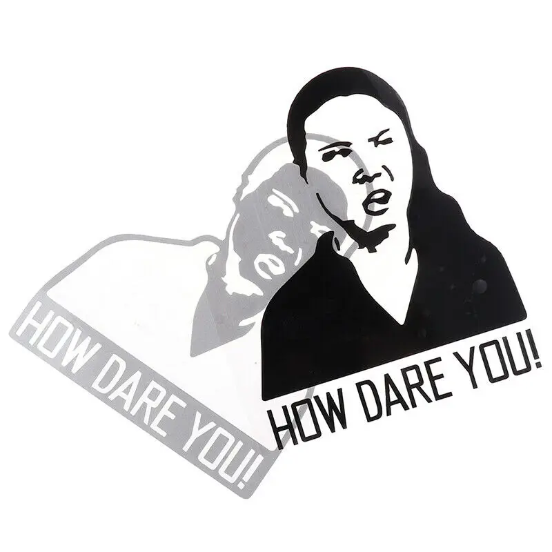 Car Sticker How Dare You! Gret – обзор и цена Laptop Accessories Wallpaper