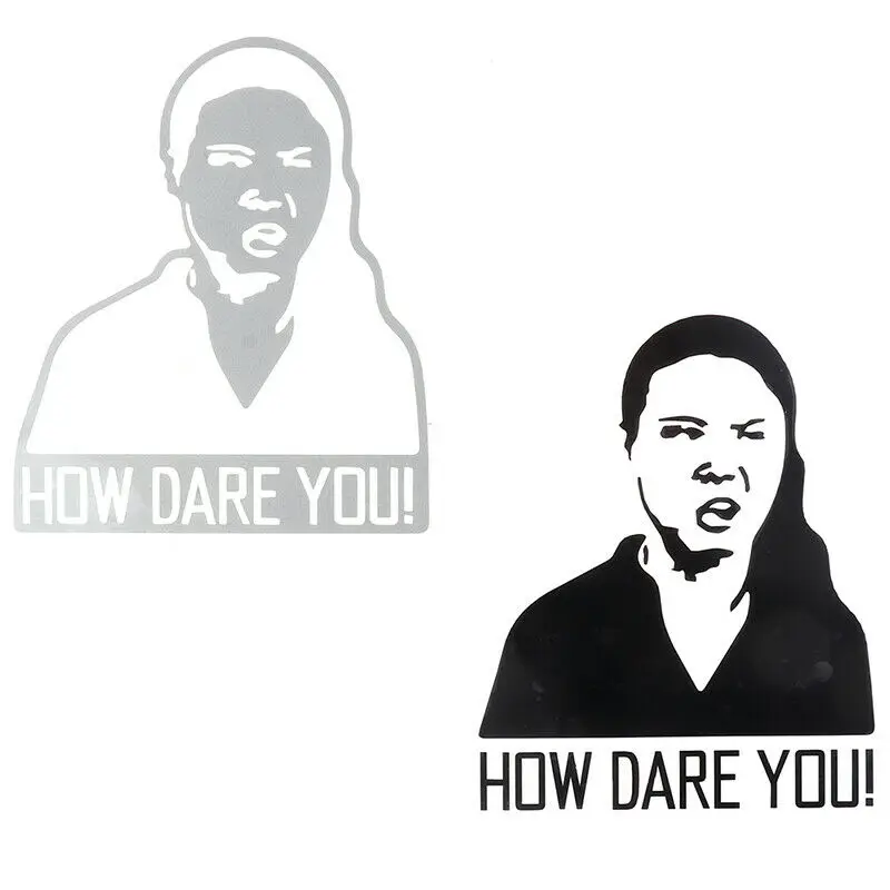 Car Sticker How Dare You! Gret – обзор и цена Laptop Accessories Wallpaper